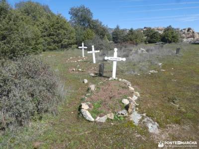 El Picazo y El Estepar - Caminos de Hoyo de Manzanares; pantano de san juan actividades siguenza fot